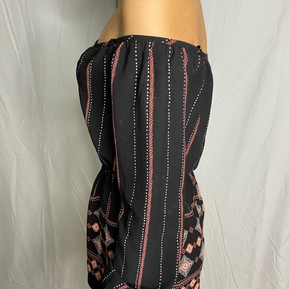 BLACK ROMPER (LONG-SLEEVED) - Picture 7 of 8